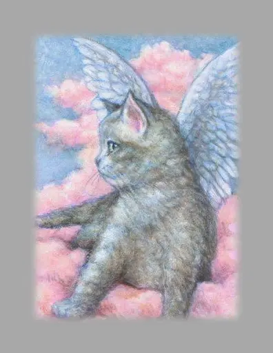 Andachtsbild von Sabine mit Kaspar tief im Herzen