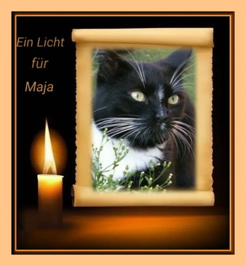 Andachtsbild von Sabine mit Kaspar tief im Herzen