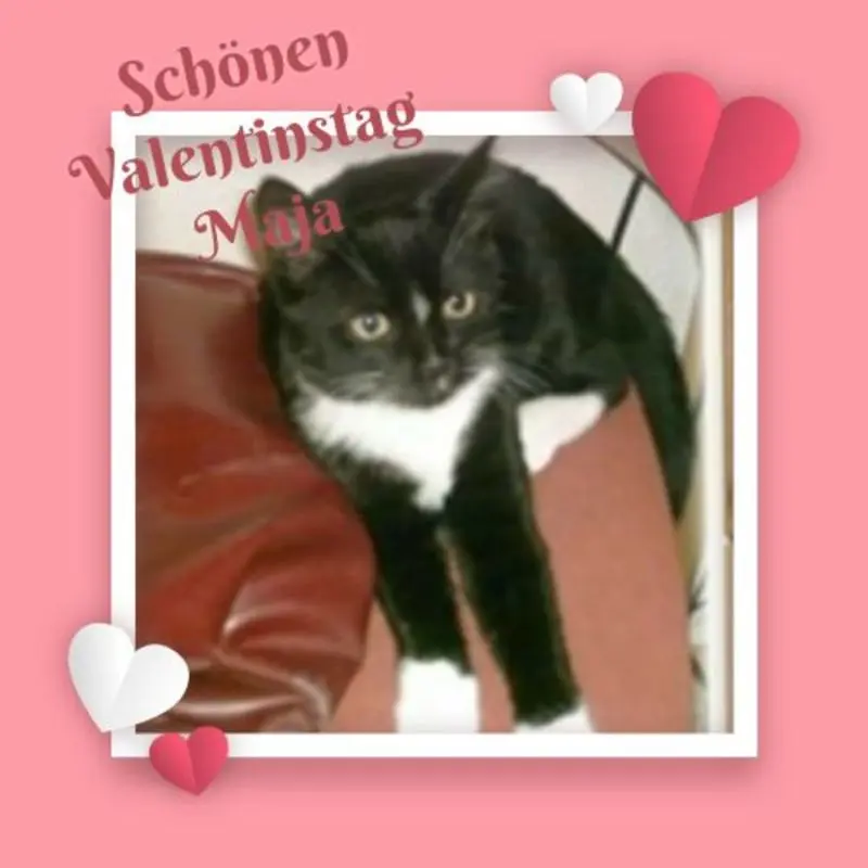 Andachtsbild von Sabine mit Kaspar tief im Herzen