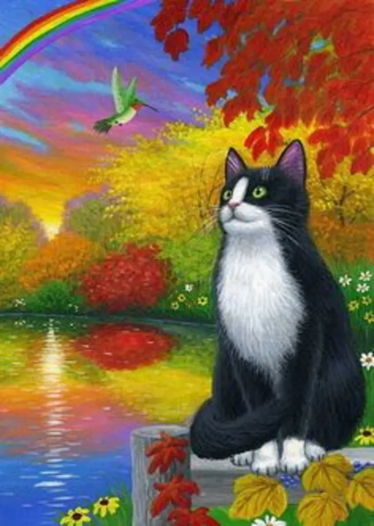 Andachtsbild von Tanja mit Timmy im Herzen 