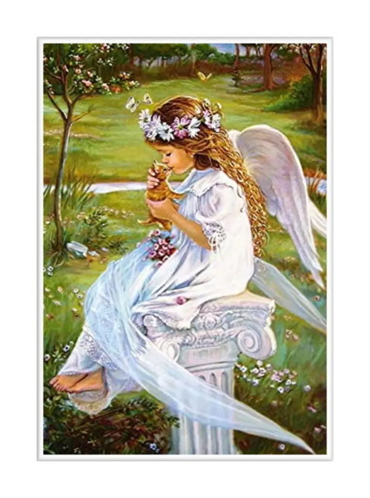 Andachtsbild von Sabine mit Kaspar tief im Herzen