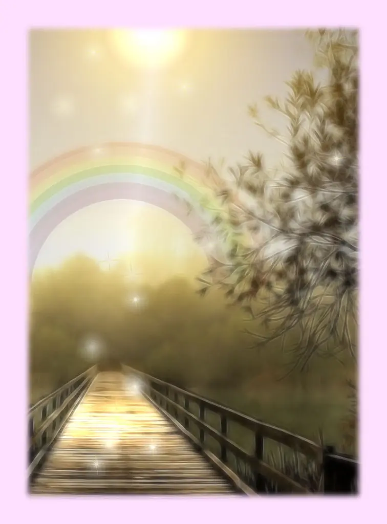 Andachtsbild von Sabine mit Kaspar tief im Herzen