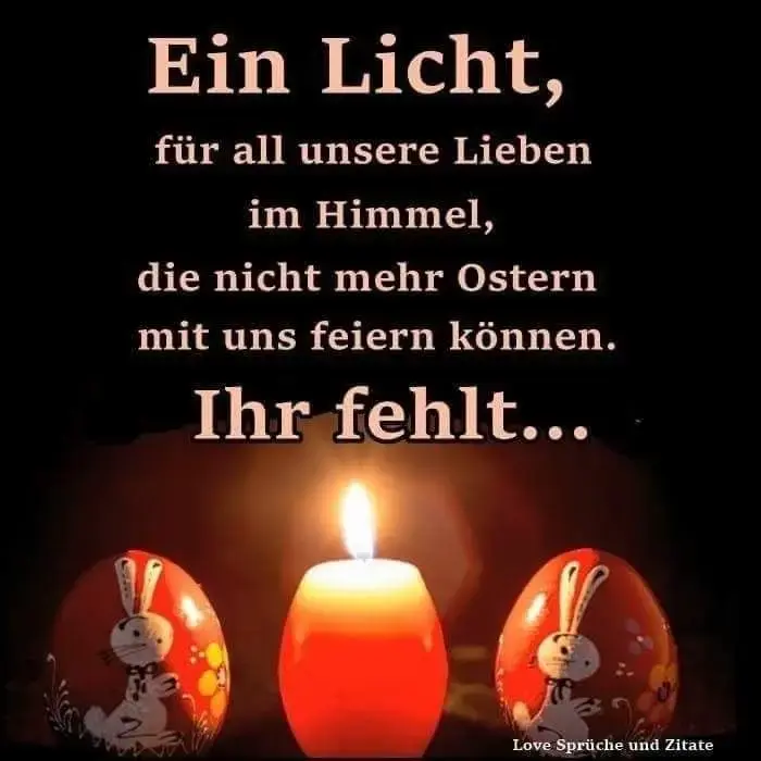 Condolence image of Ostergrüße an Ilses Sternchenkinder im 🌈Land