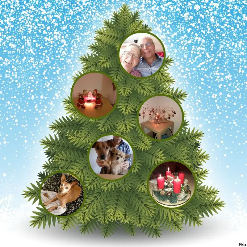 Andachtsbild von Weihnachtsgruß von Jutta und Axel