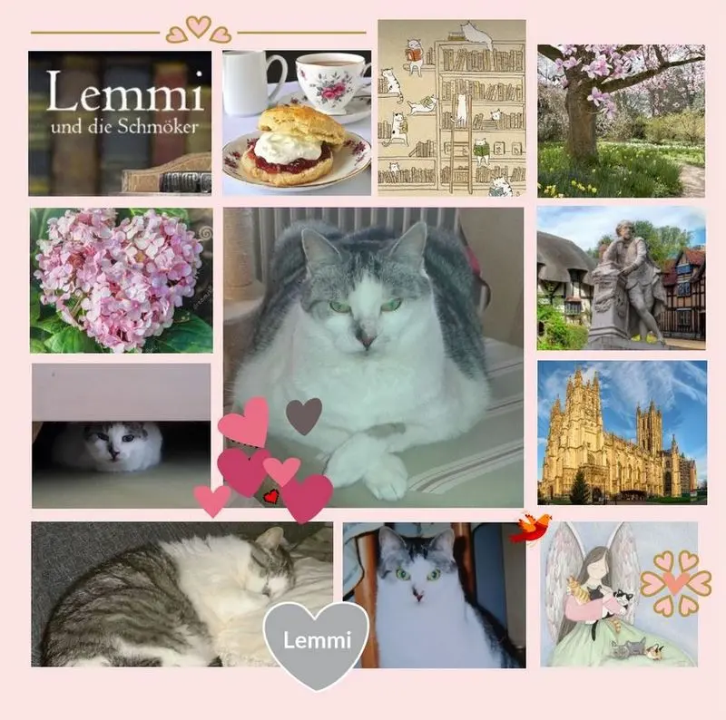 Andachtsbild von Rosen für Lemmi zum 1. Sternchengeburtstag