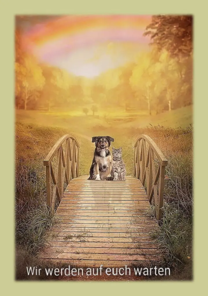 Andachtsbild von Sabine mit Kaspar tief im Herzen