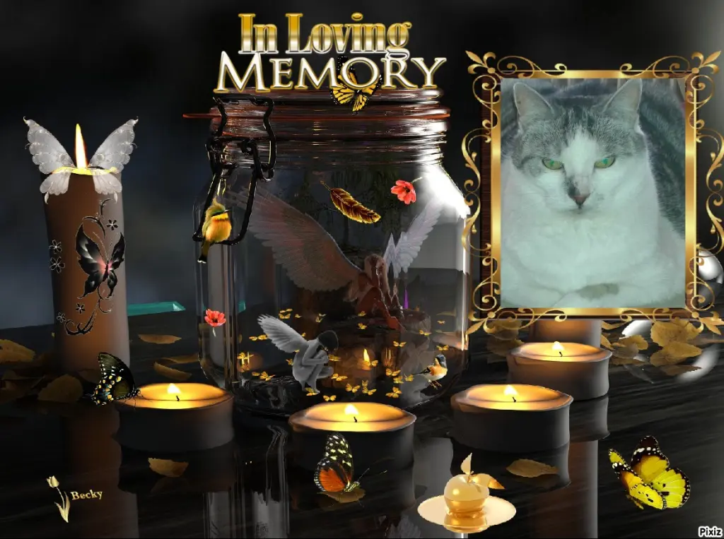 Andachtsbild von Tanja mit Timmy im Herzen