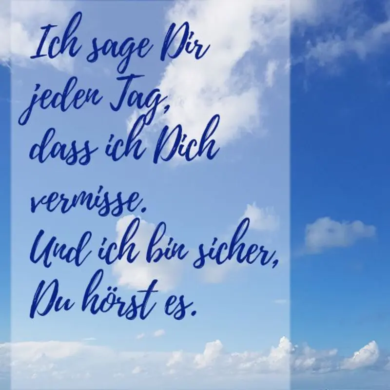 Condolence image of ❤ Ich liebe Dich ❤
