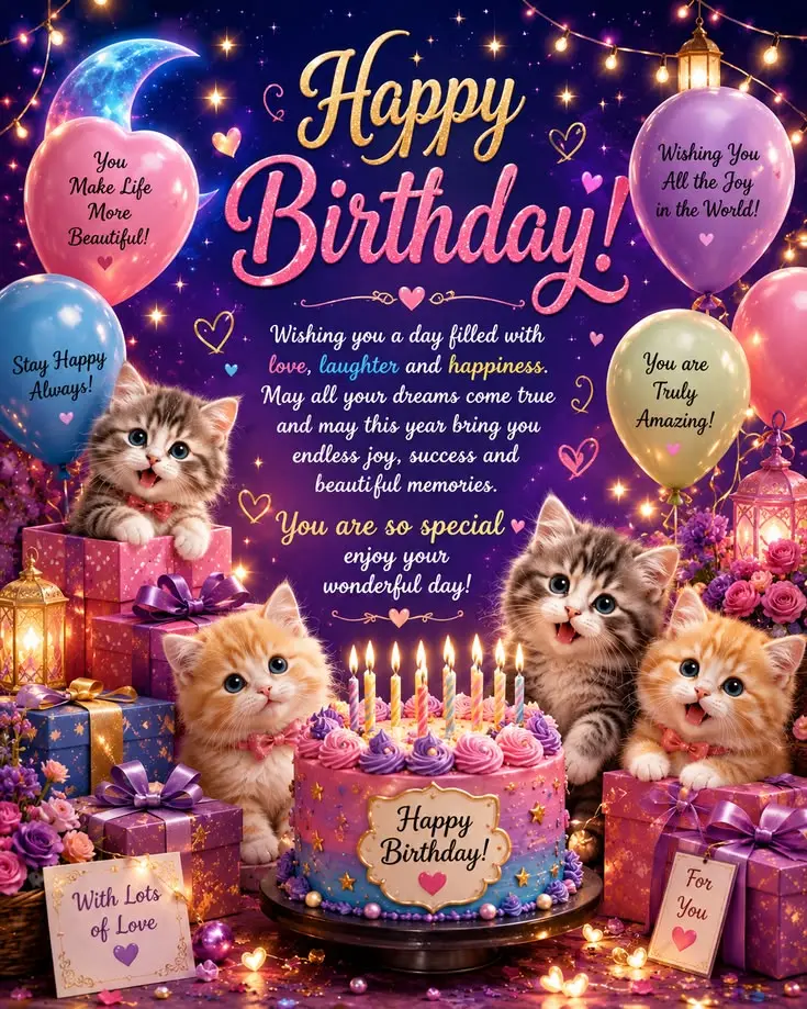Condolence image of 🎈🥳🎉🎊 Happy Birthday💗🐾🌈 Grüße ins Regenbogenland ✨🌠 TOMMY😢😞