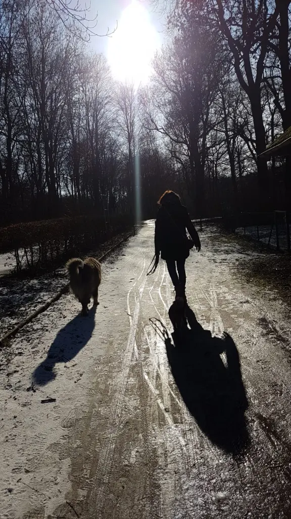Andachtsbild von Christine und Bärli