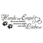 Andachtsbild von Sabine mit Luna & Milo tief im Herzen