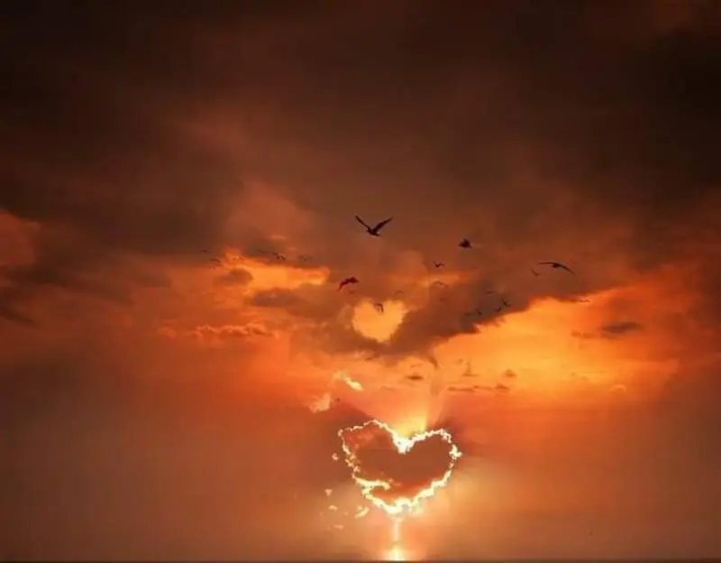 Andachtsbild von Sabine mit Luna & Milo tief im Herzen 