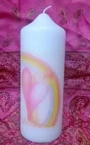 Andachtsbild von Corinna mit Emma, Pummelchen, Mietzi und Pussi-Jöngi im Herzen