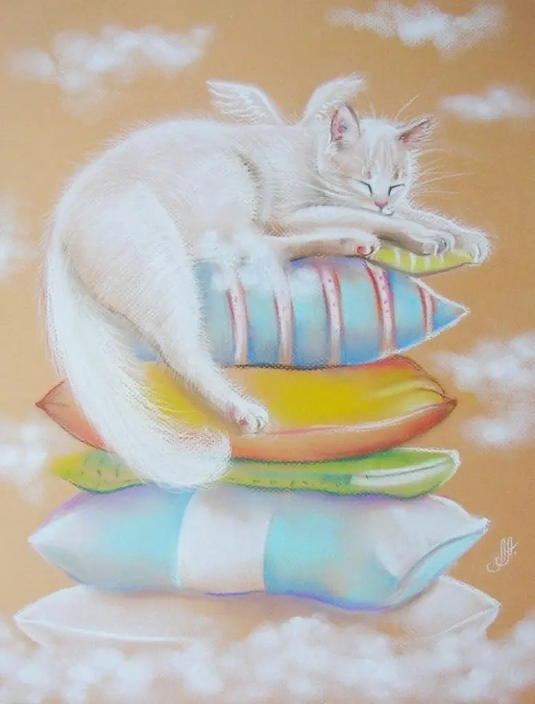 Andachtsbild von Tanja mit Timmy im Herzen