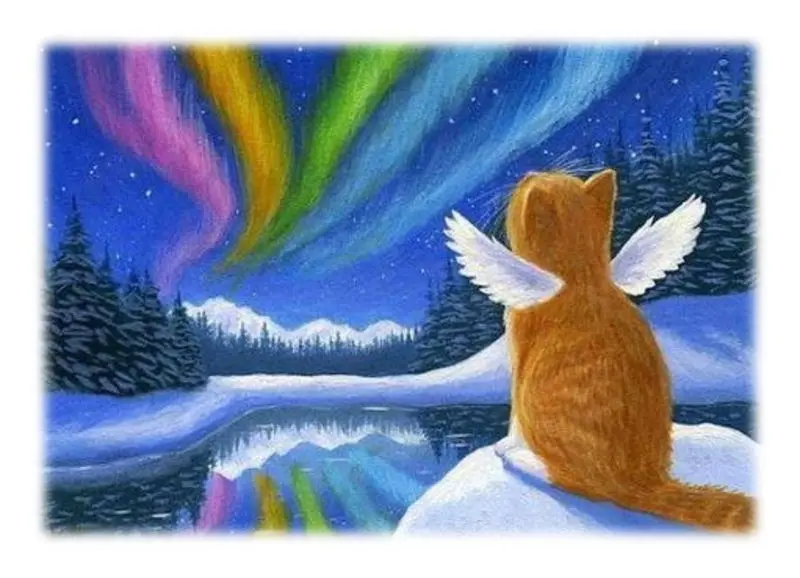 Andachtsbild von Sabine mit Kaspar tief im Herzen