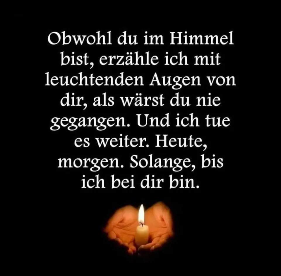 Andachtsbild von Mama