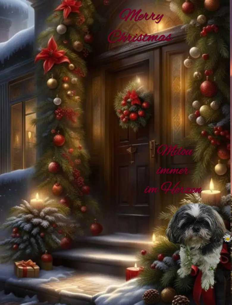 Andachtsbild von Weihnachtsgrüße ♥️