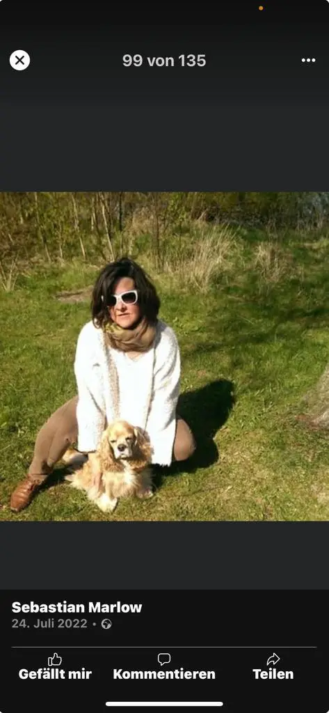 Andachtsbild von Jeannette/Mutti