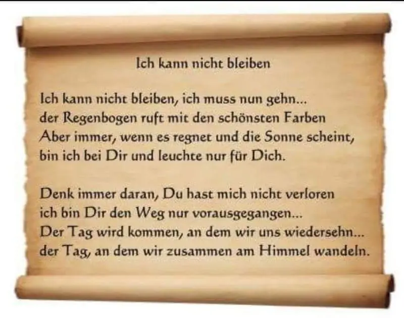 Andachtsbild von Michael u. Sieglinde