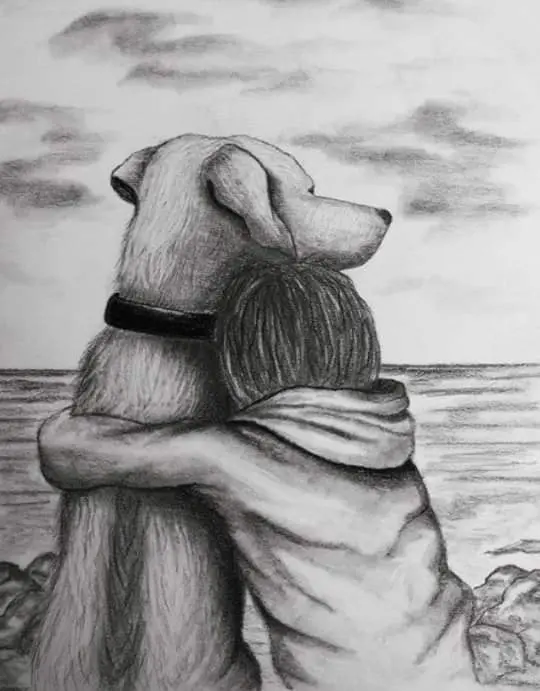 Condolence image of Dein Frauchen 