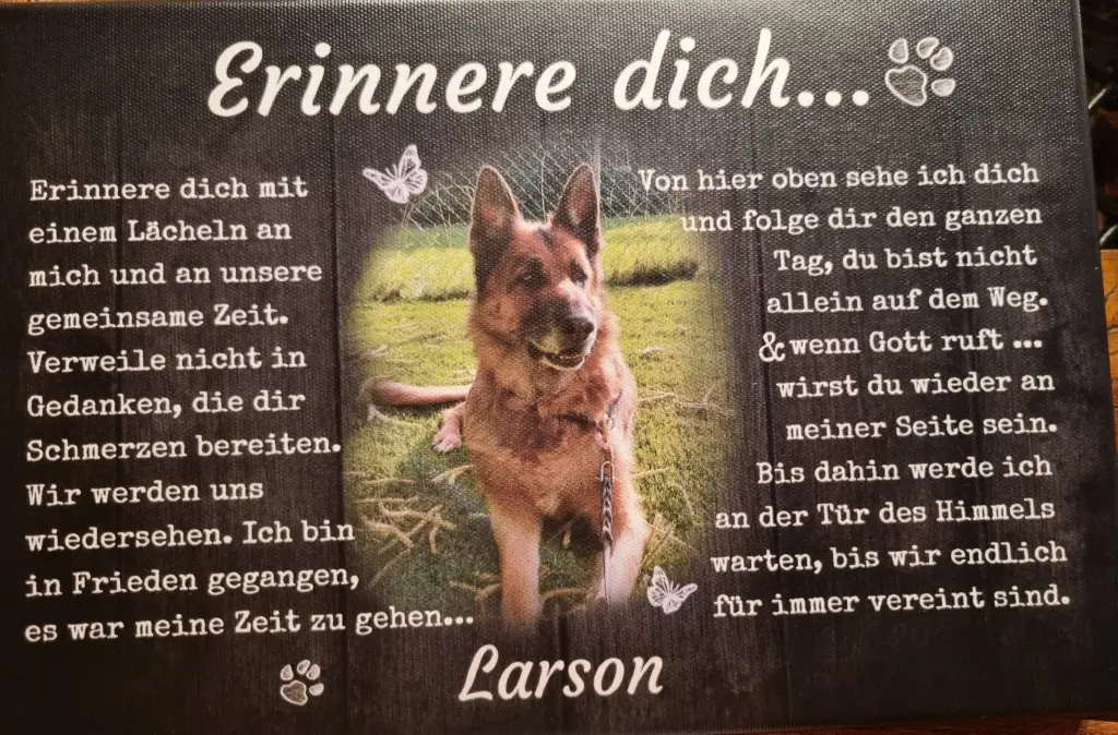 Andachtsbild von Gaby