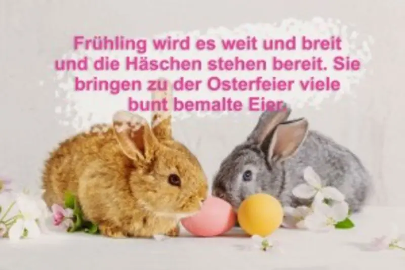 Andachtsbild von Patricia mit Bunny 