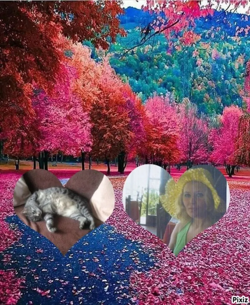 Andachtsbild von Andrea mit Minki im ❤