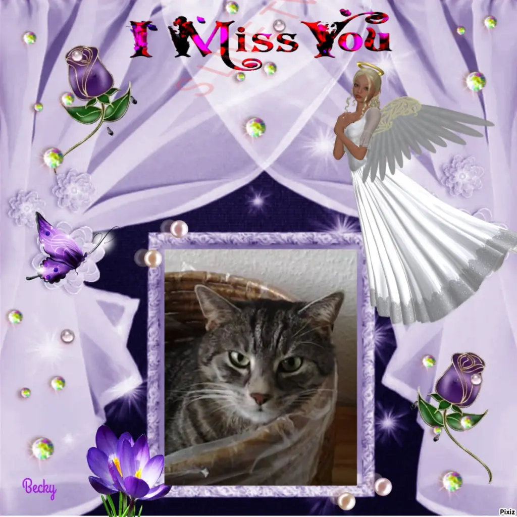 Andachtsbild von Patricia mit Bunny ❤