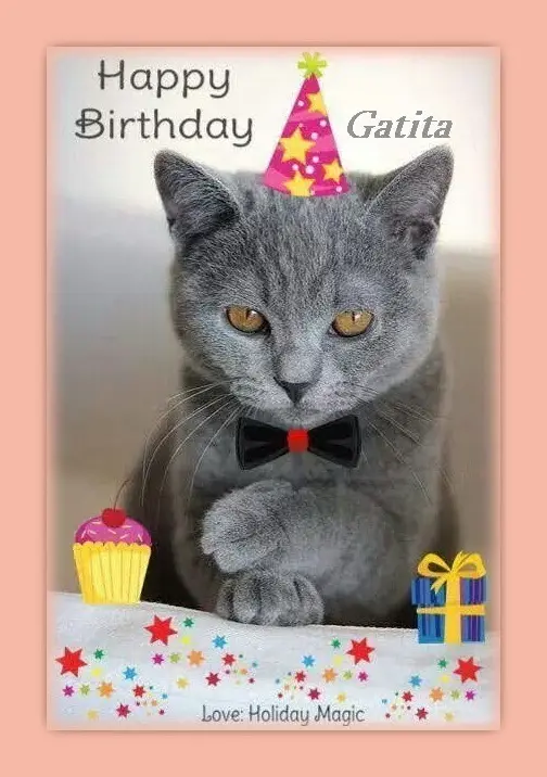 Andachtsbild von Geburtstagsrosen für Gatita꧁❤️   