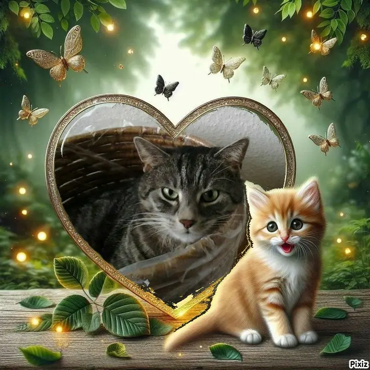 Andachtsbild von Timmys Mutti Tanja an Sternenprinzessin Gatita ❤