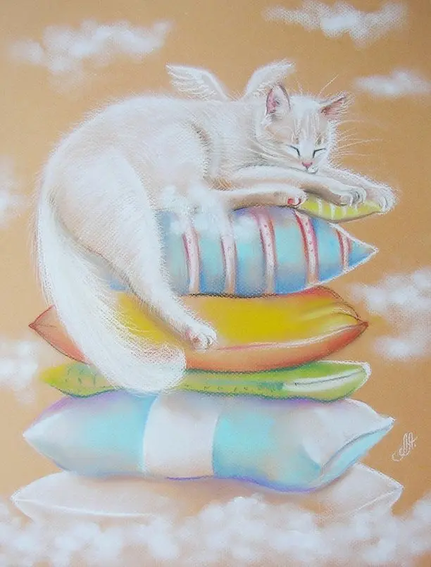 Andachtsbild von Andrea mit Minki im ❤ gest.19.10.20