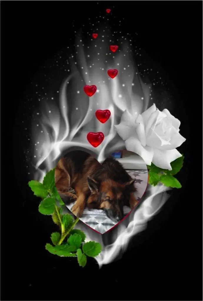 Condolence image of Dobrej Nocki Ukochany Misieńku❤️❤️❤️