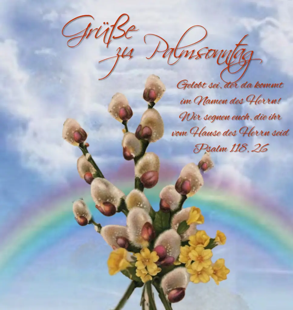 Condolence image of ♥️Grüße zu Palmsonntag♥️