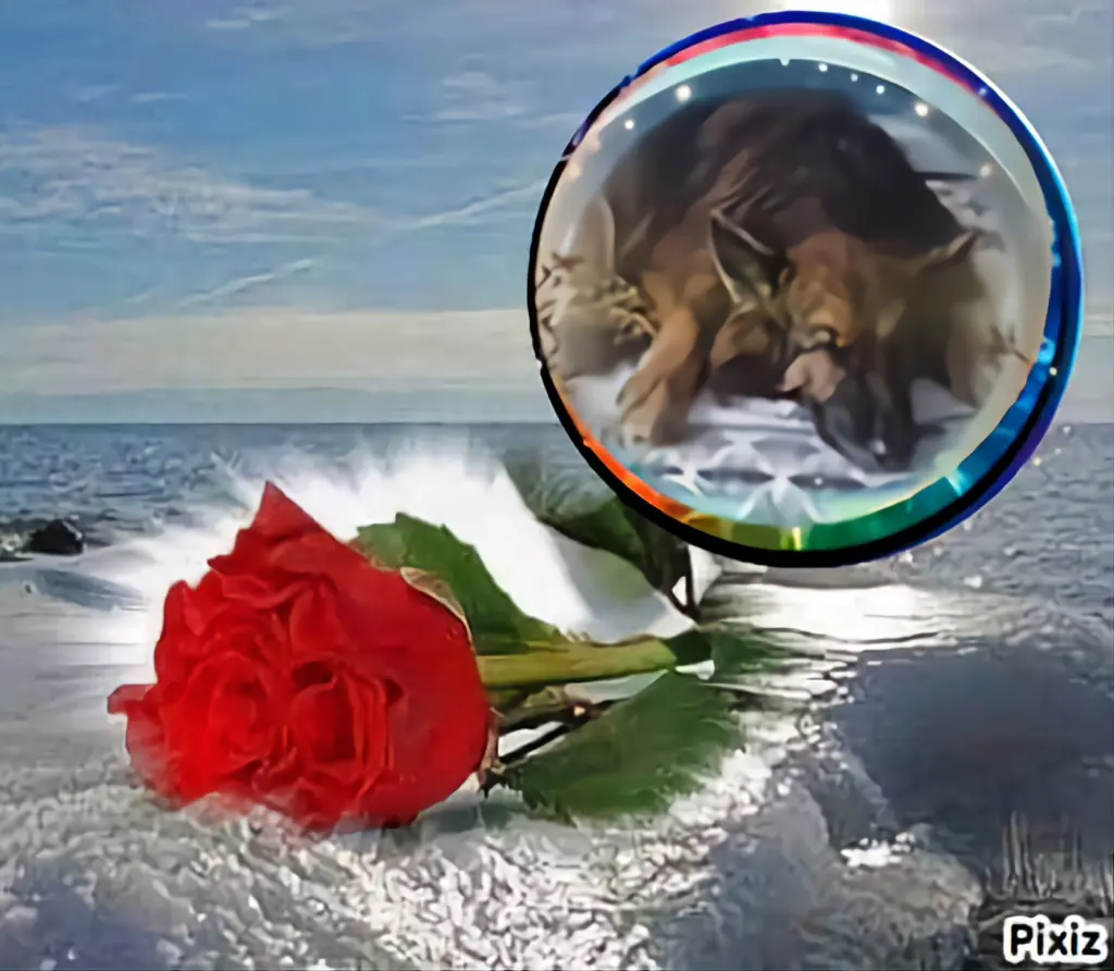 Condolence image of Dobrej Nocki❤️❤️❤️Mój Ukochany❤️❤️❤️Misieńku❤️❤️❤️⭐️🐕🫶🫶🫶💋💋💋