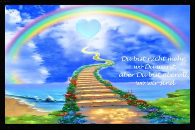 Andachtsbild von Katrin und Katzi im ❤️