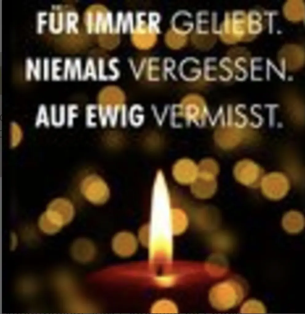 Condolence image of ♥️In liebevoller Erinnerung ♥️