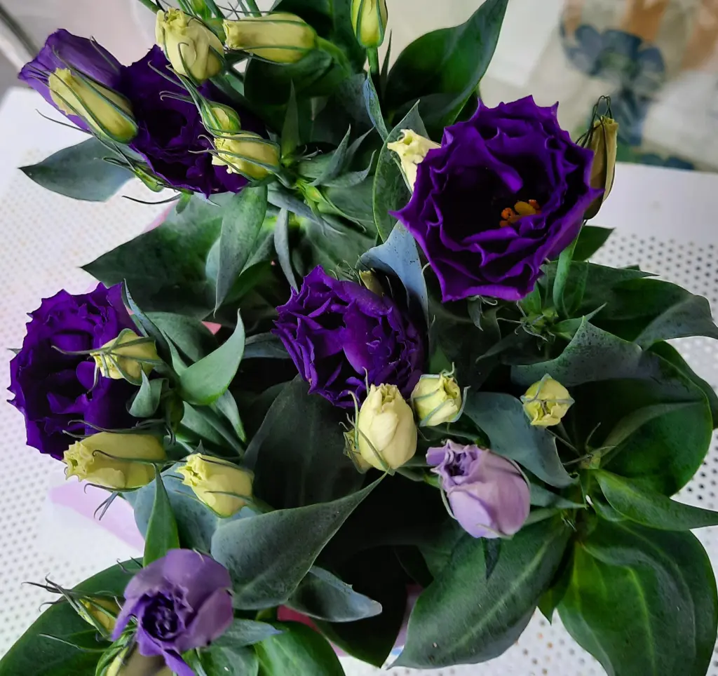 Condolence image of Danke mit Blumen