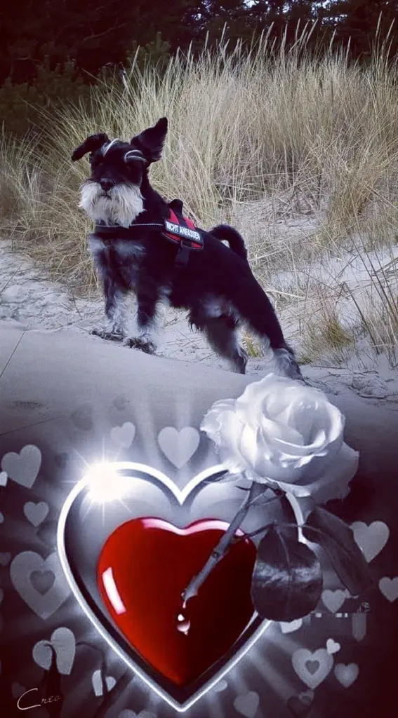 Condolence image of Tina mit Theo im Herzen