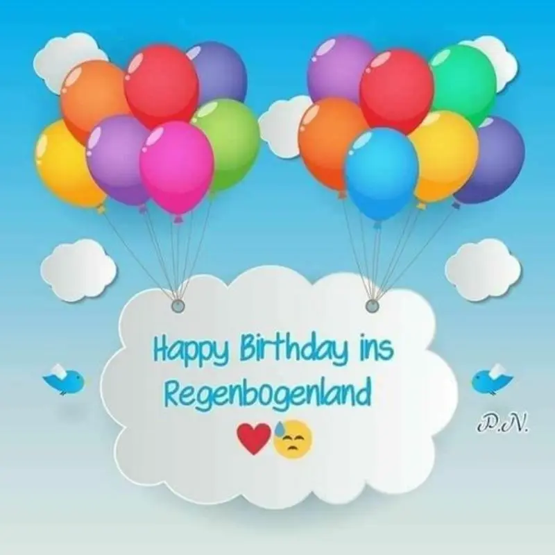 Condolence image of Happy Birthday ❤
