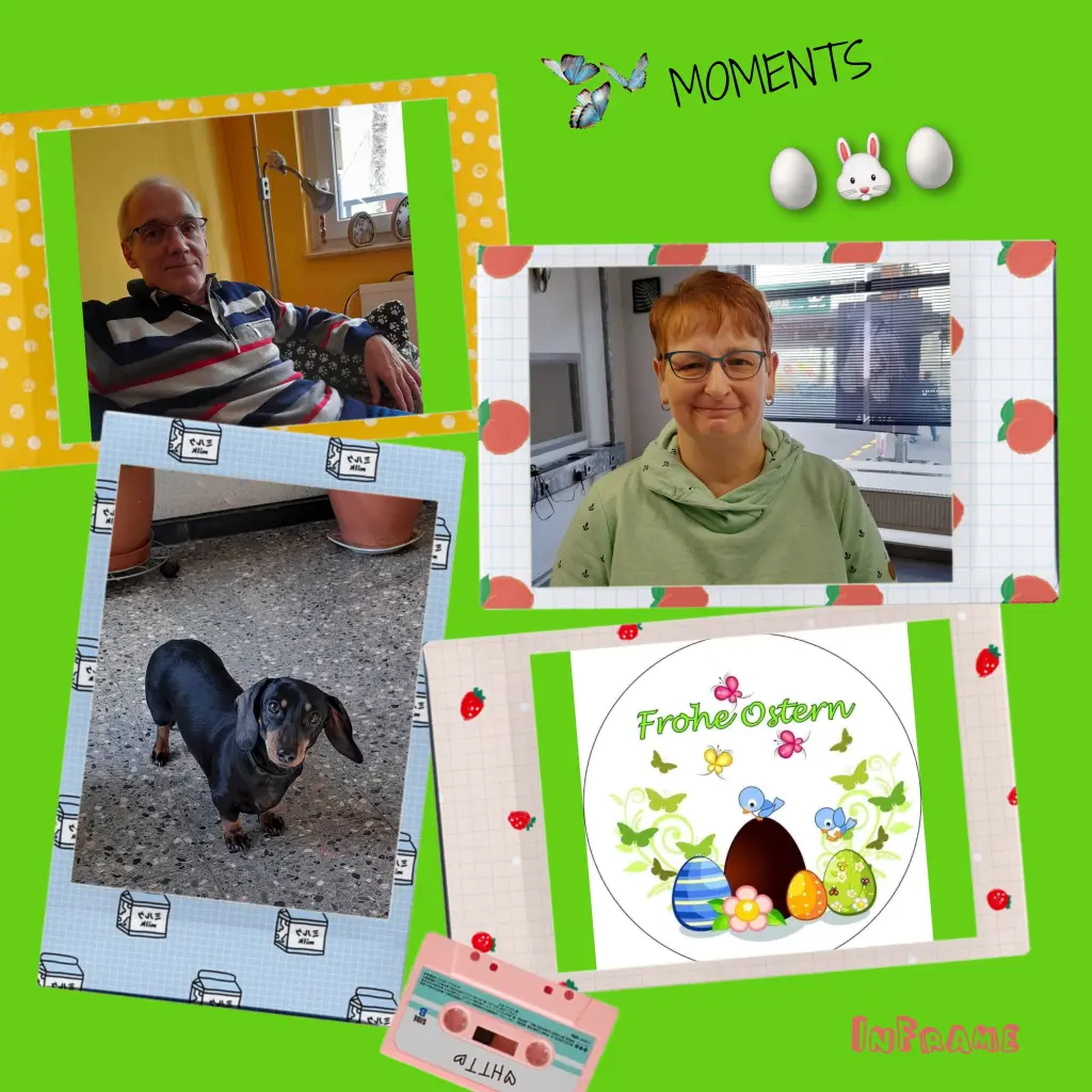 Andachtsbild von Iris, Arno und Sven ❤️❤️❤️