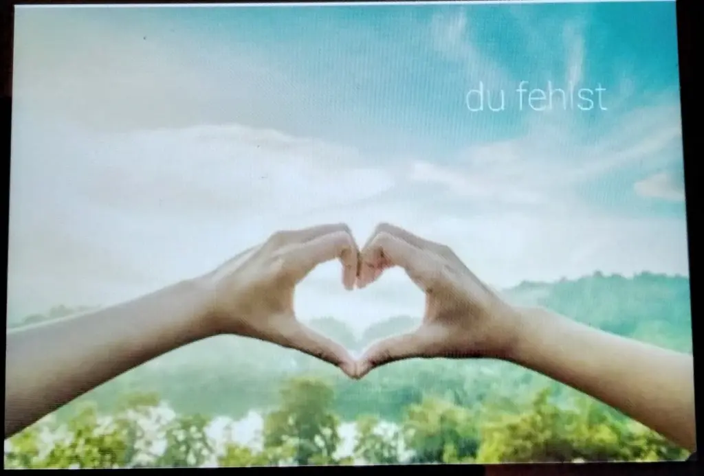 Andachtsbild von Iris, Arno und Sven ❤️❤️❤️