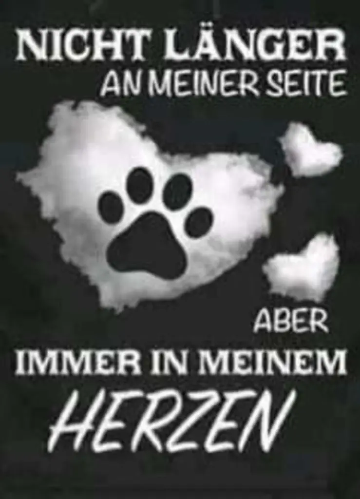 Condolence image of Iris mit Louis im ♥️ und Candy an meiner Seite