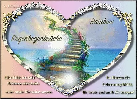 Condolence image of Von unseren Regenbogenengelchen