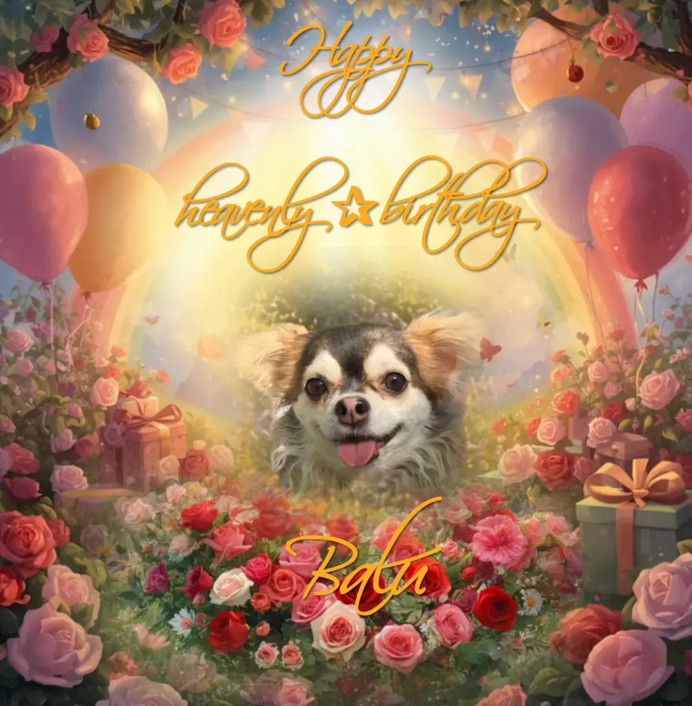 Condolence image of Für 🥀♡Balu♡🥀 zum✰ Geburtstag ✰