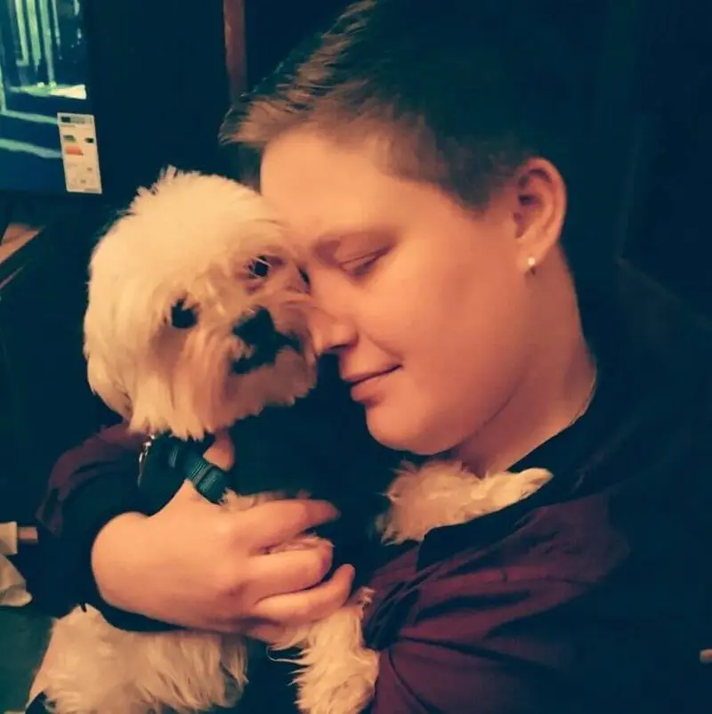 Andachtsbild von Jenny und Roxy