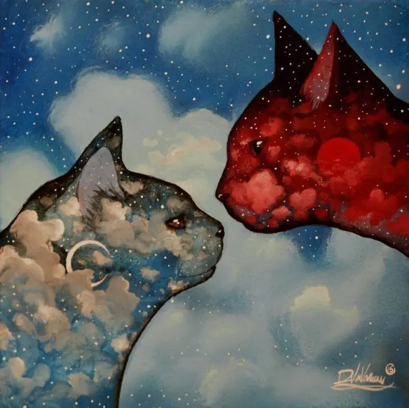 Andachtsbild von Andrea mit Minki im ❤ gest.19.10.2020