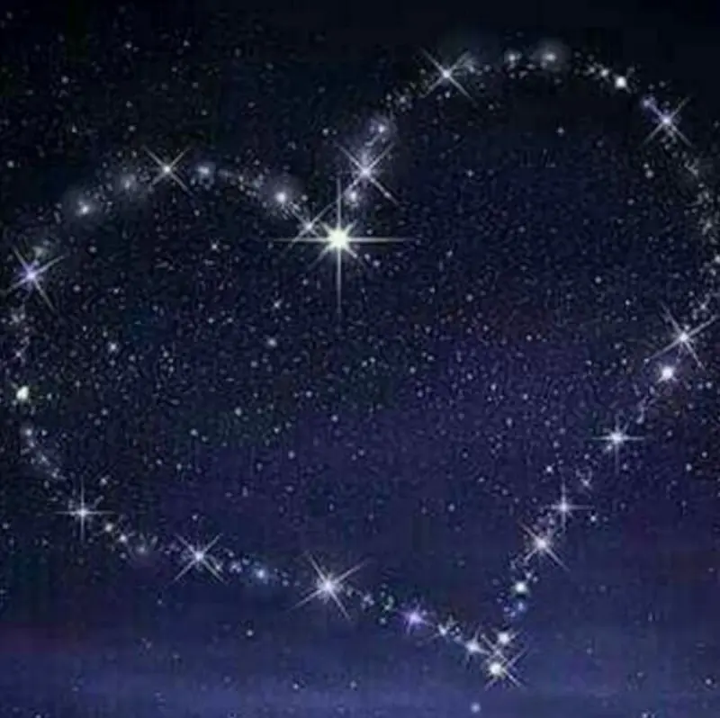 Andachtsbild von Andrea mit Mausi im Herzen