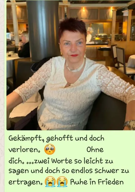 Condolence image of Deine Mama