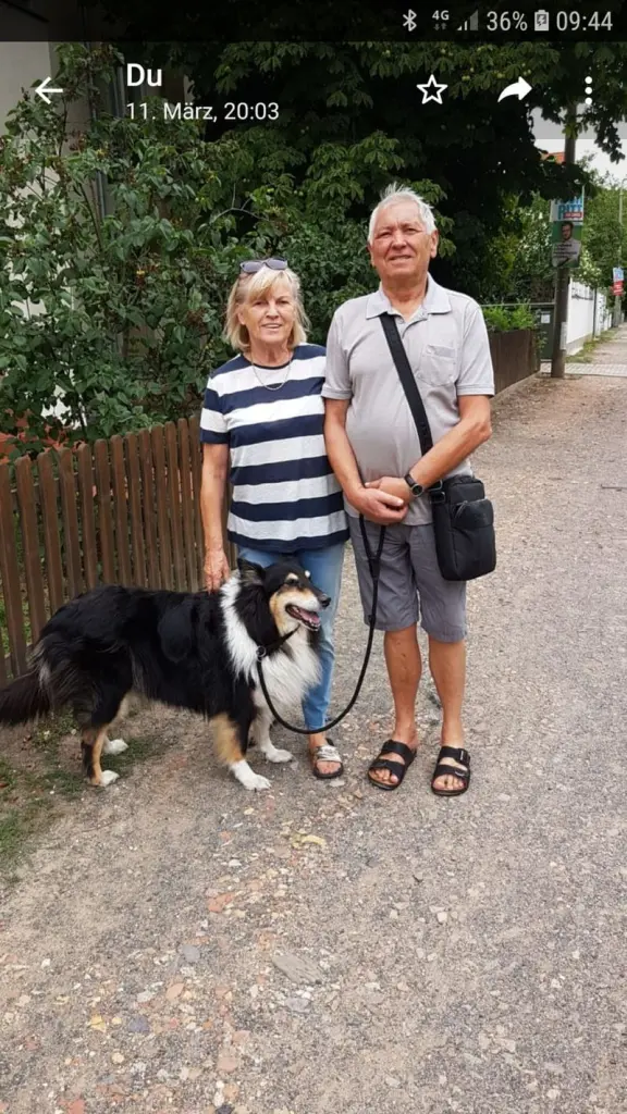 Andachtsbild von Oma + Opa