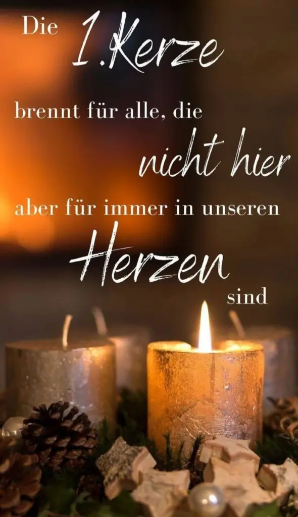 Condolence image of ✨️1. Advent🕯✨️